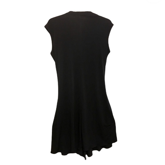 NEW Volume One Jersey Boho Black Dress. PXL - Picture 2 of 3
